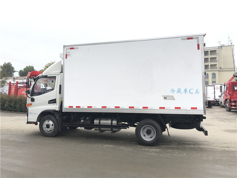國(guó)六 江淮帥鈴E4.2米藍(lán)牌冷藏車